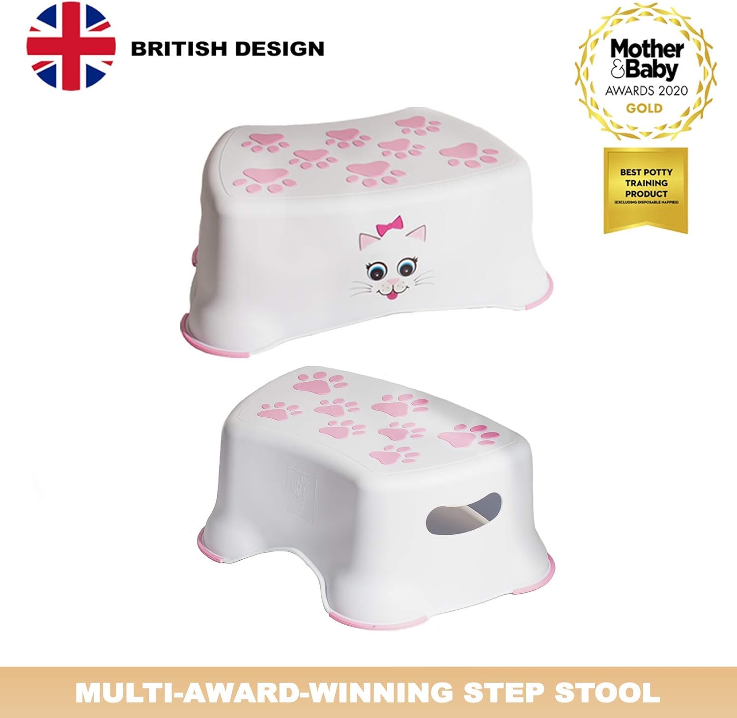 My Carry Potty Step Stool  - Cat
