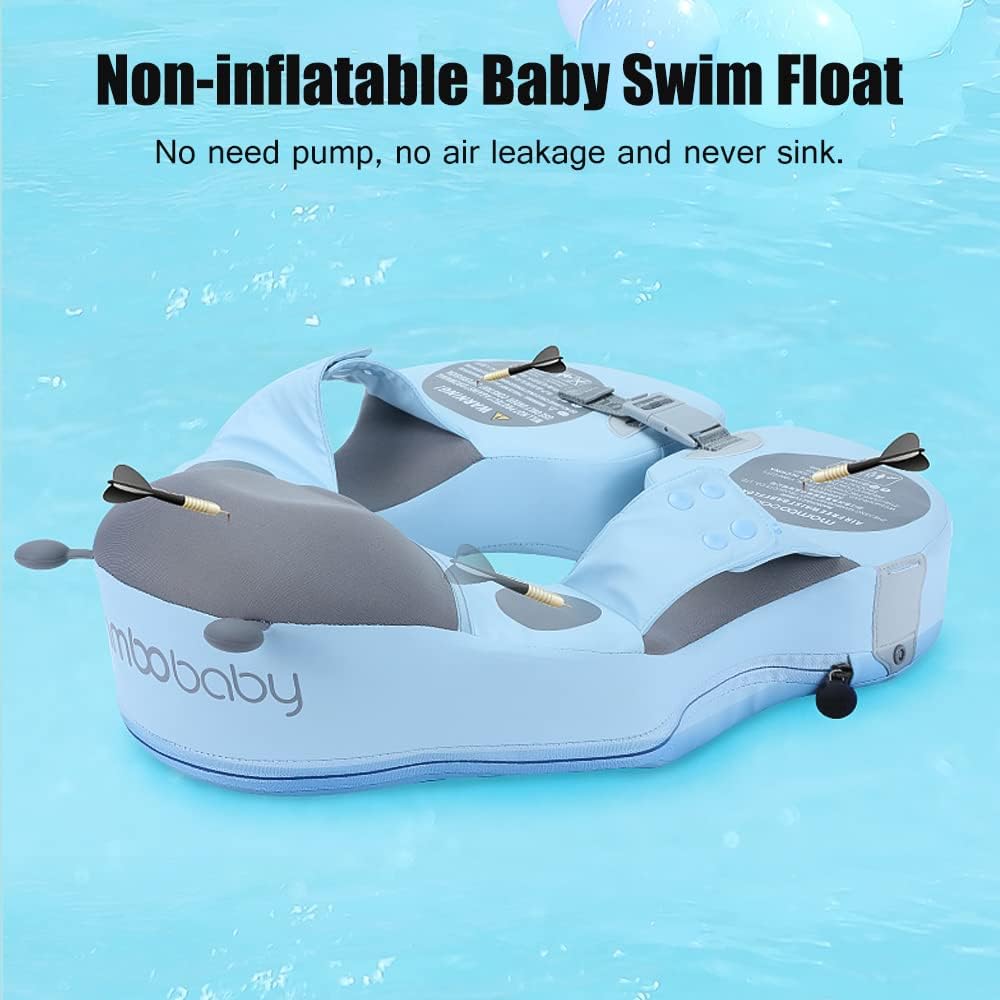Mambobaby Baby Waist Float with Canopy  - Ladybird