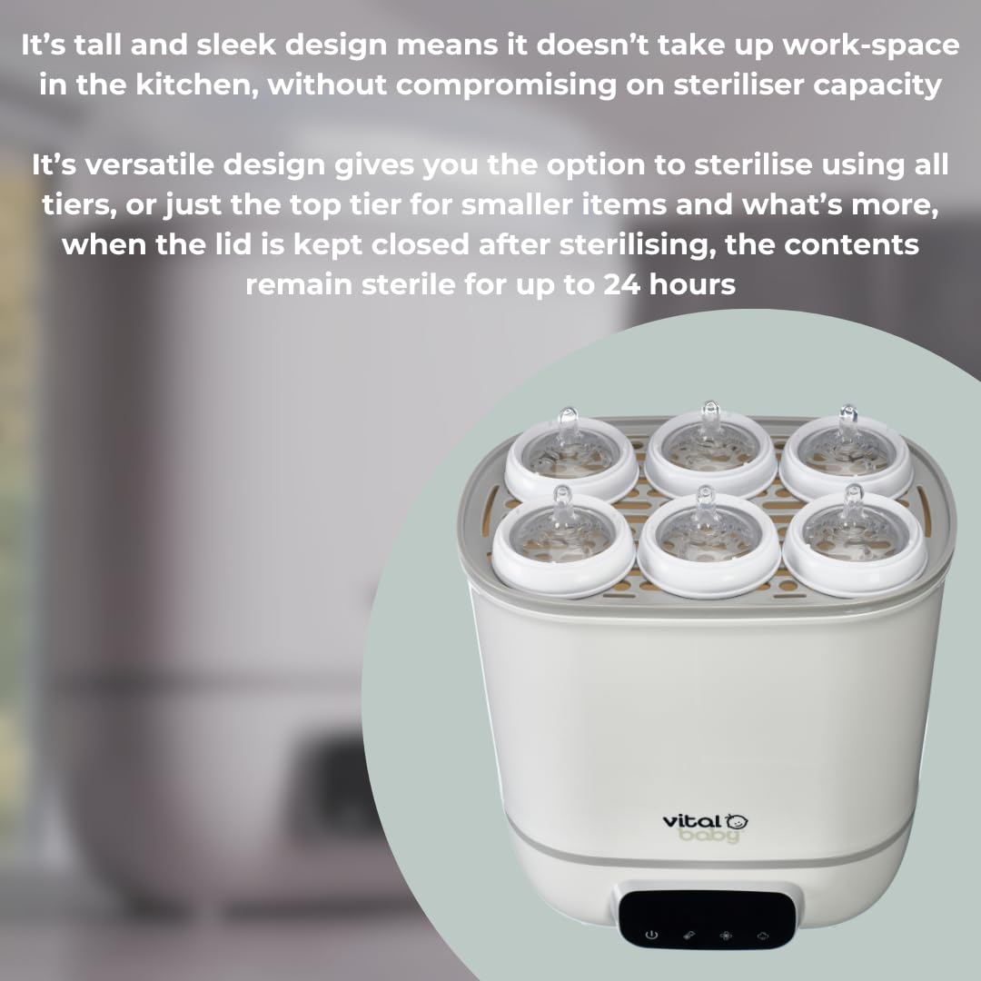 vital baby  pro steam steriliser & dryer