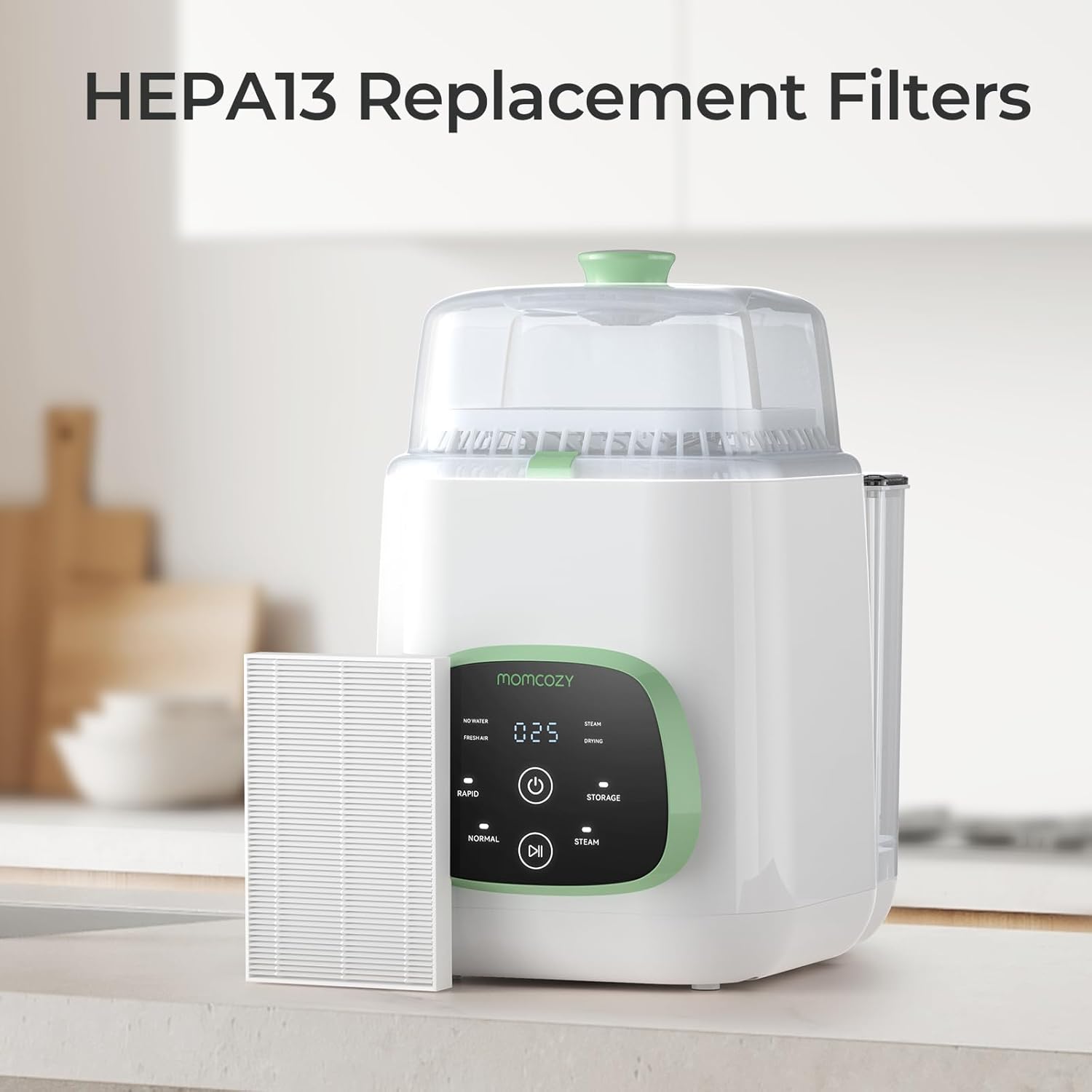 Momcozy Hepa Bs03 Clean And Sterilize Evice Filter 2Pk