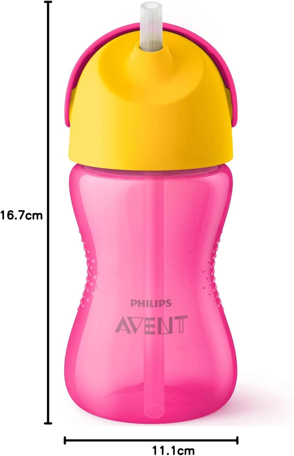 philips avent bendy straw cup 300ml 12m+ toddler training cup