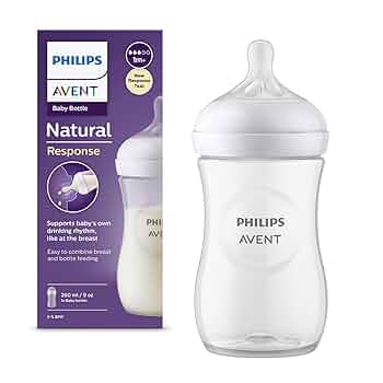philips avent natural baby bottle 260ml anti colic feeding bottle