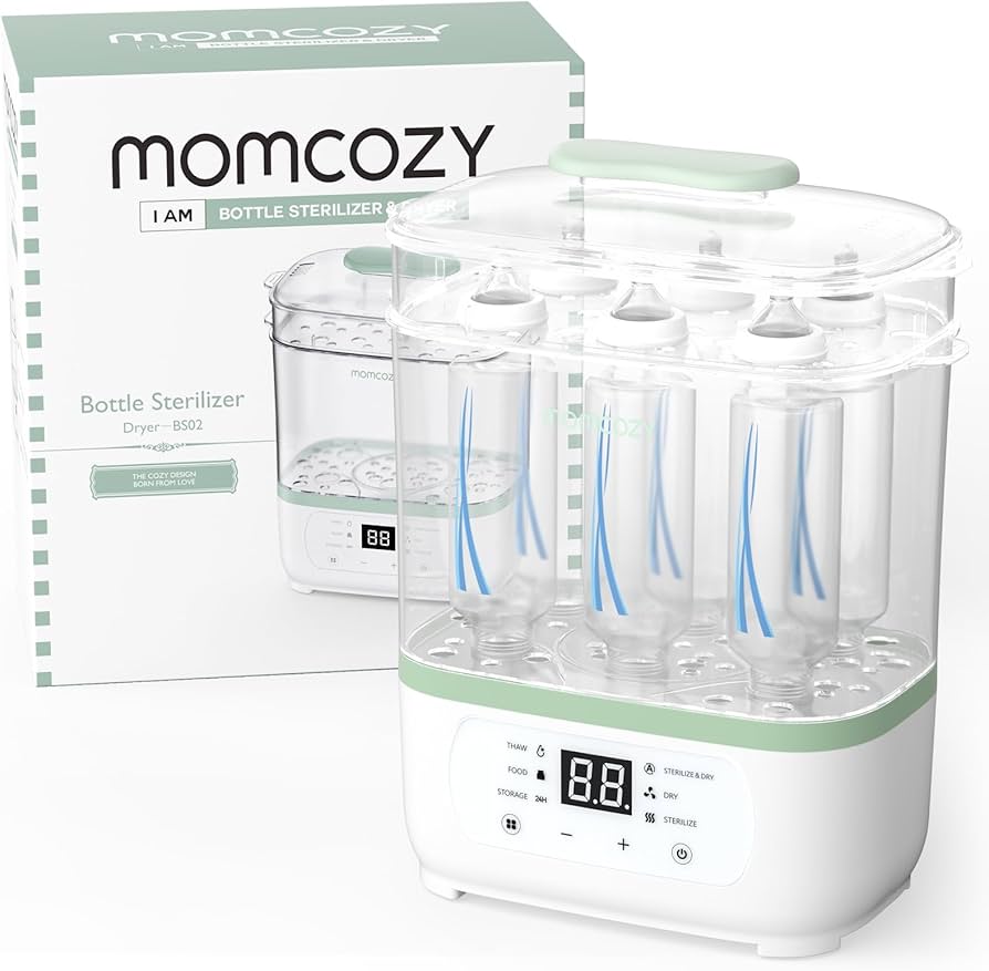 momcozy bottle 8 in 1 sterilizer and dryer