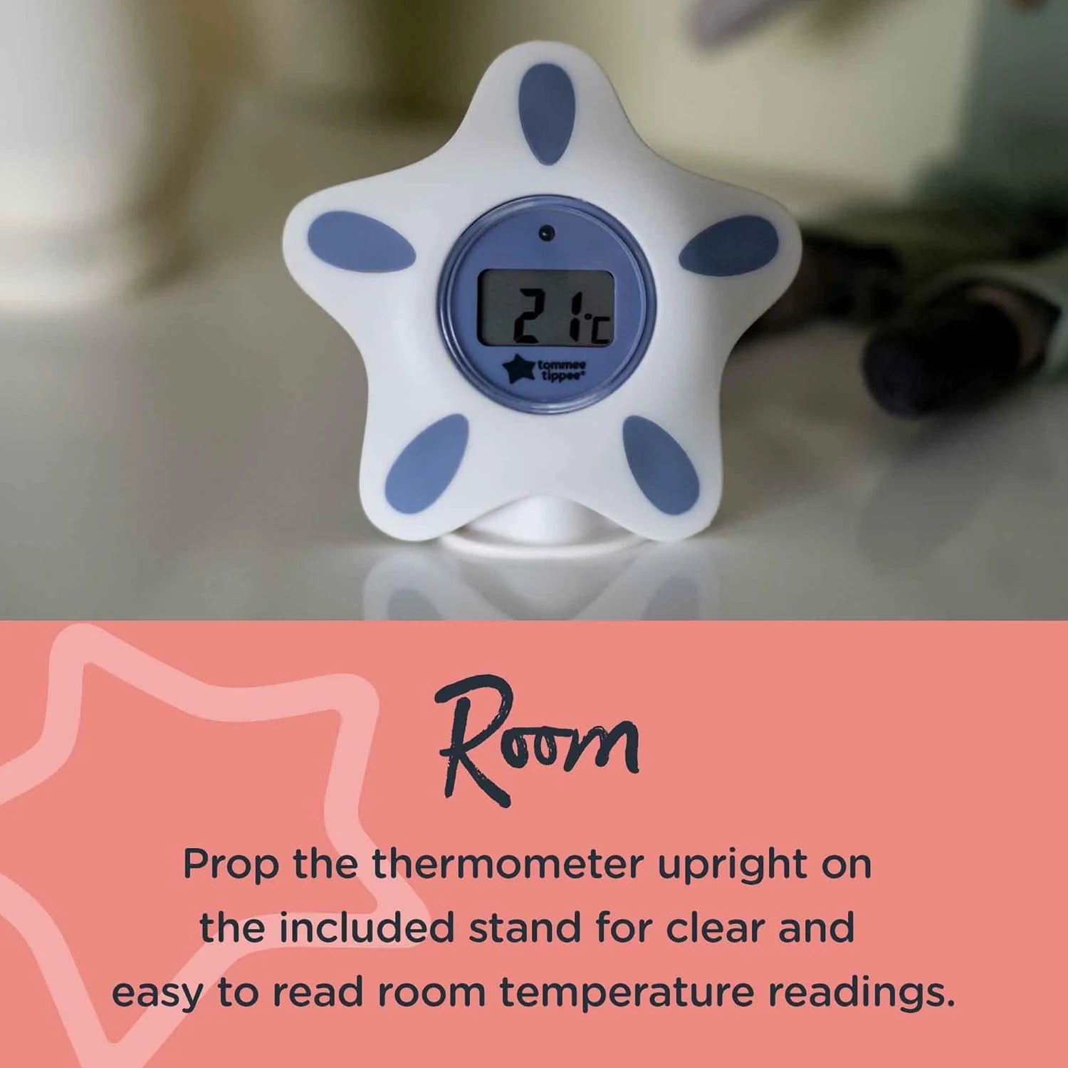 tommee tippee bath and room thermometer