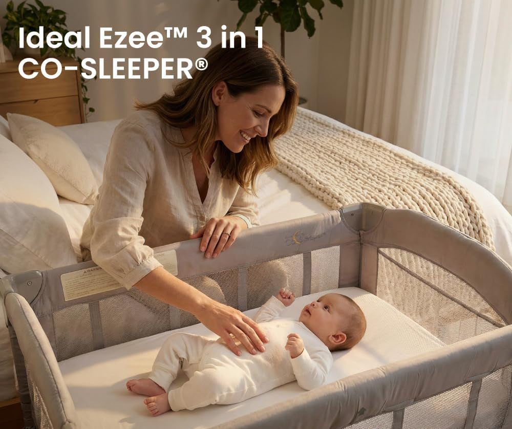 Miila 3-in-1  Magic Fold Baby Playpen & Bassinet – Portable & one hand fold