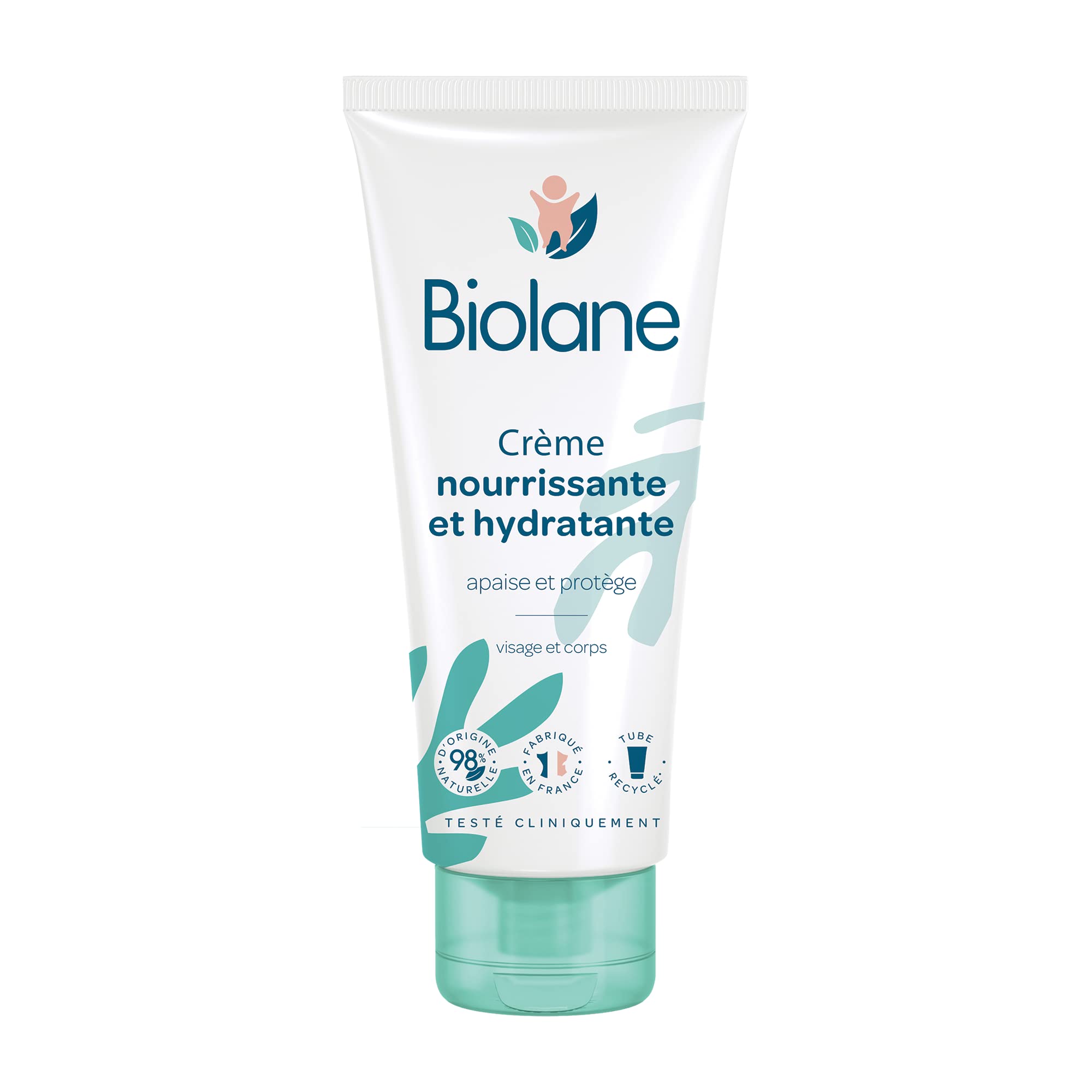 biolane baby moisturizing cream 100ml face and body lotion