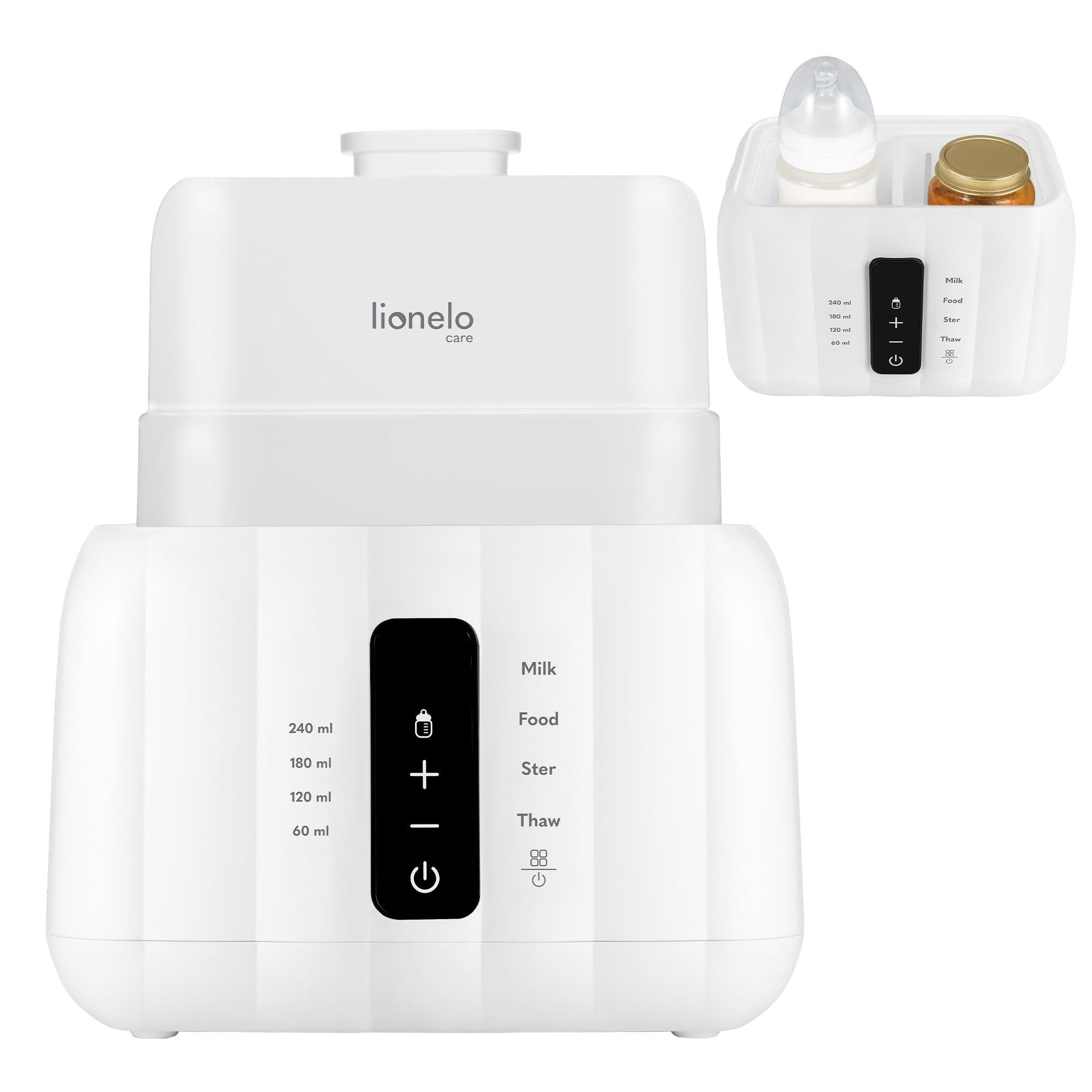 lionelo thermup duo bottle warmer white baby bottle warmer