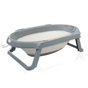 babyjem foldable baby bathtub anthracite portable bath tub