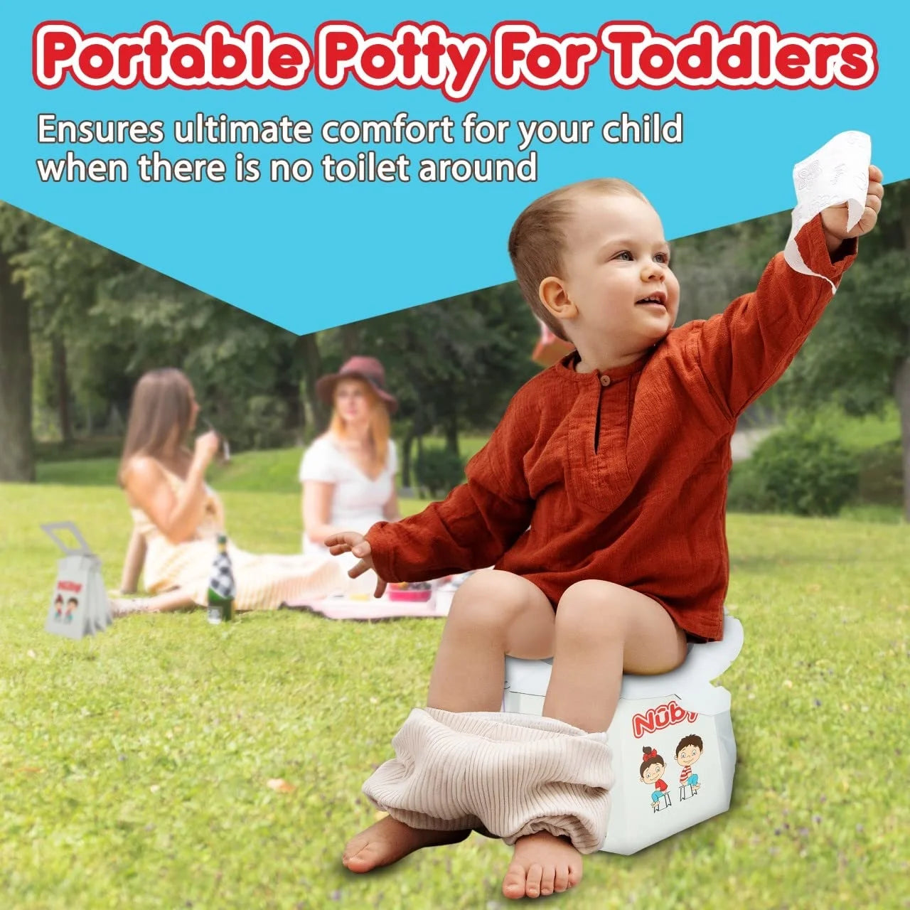 nuby disposable travel potty baby potty training toilet