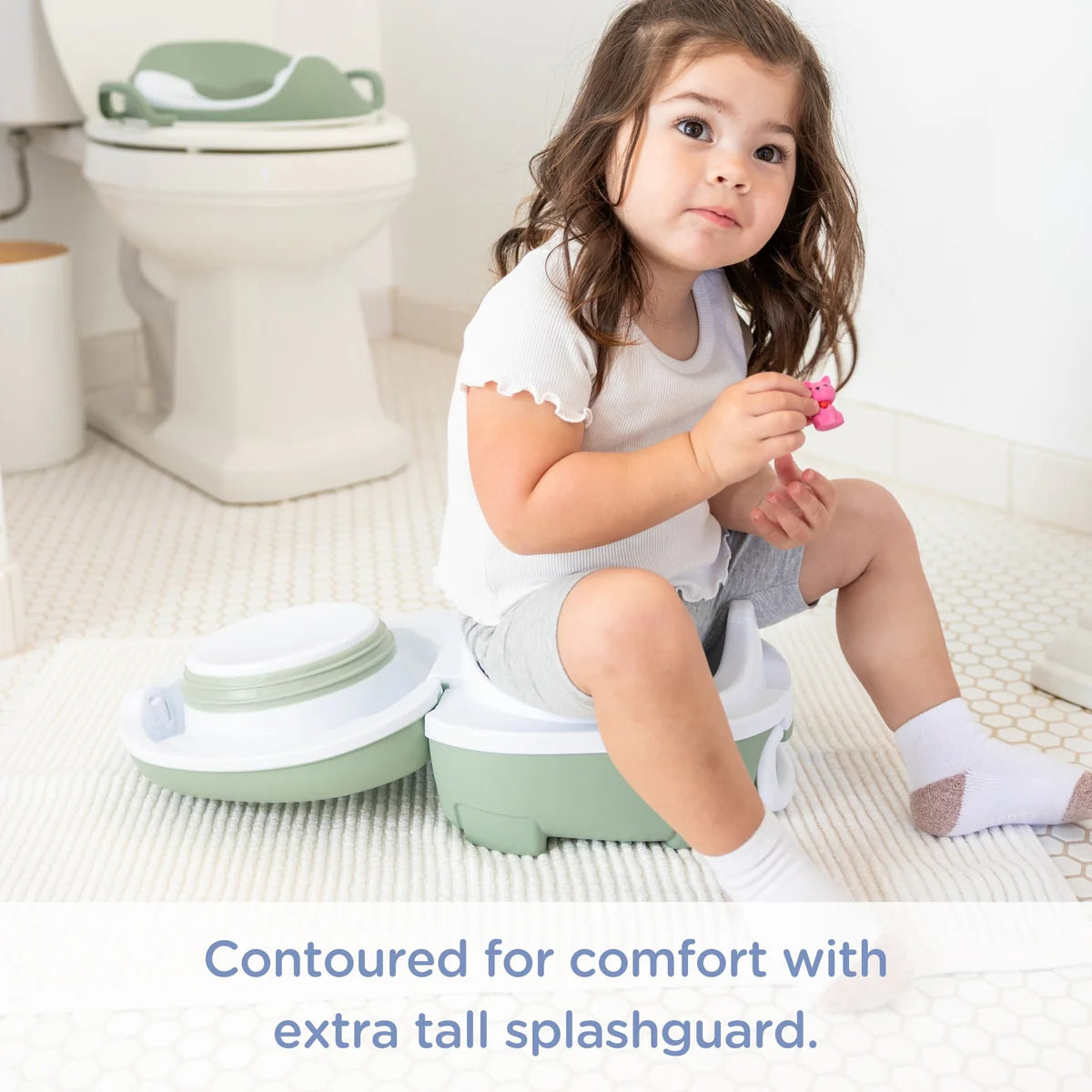 My Carry Potty Travel Potty Pearl Grey