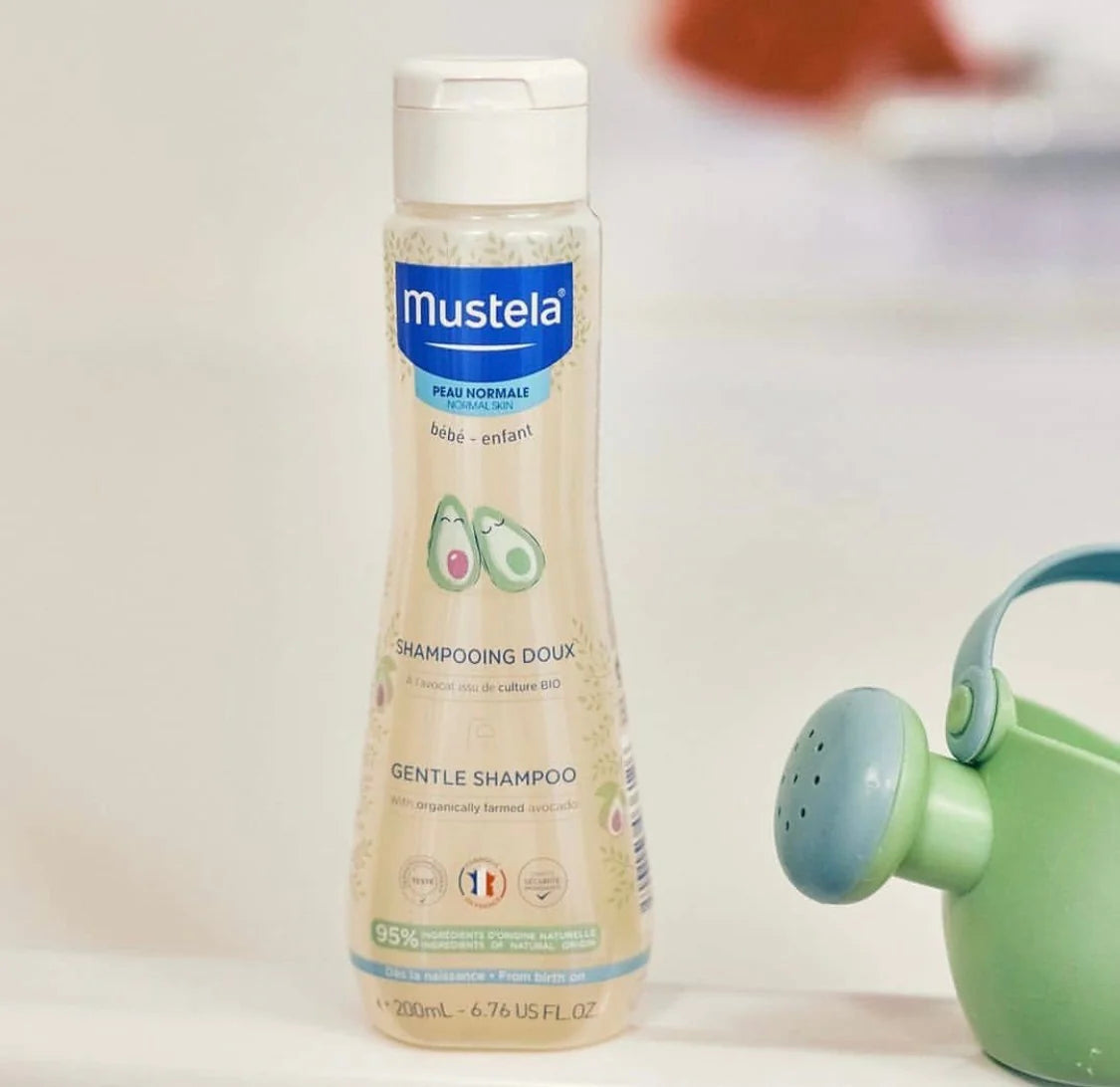 mustela baby shampoo 200ml gentle hair wash