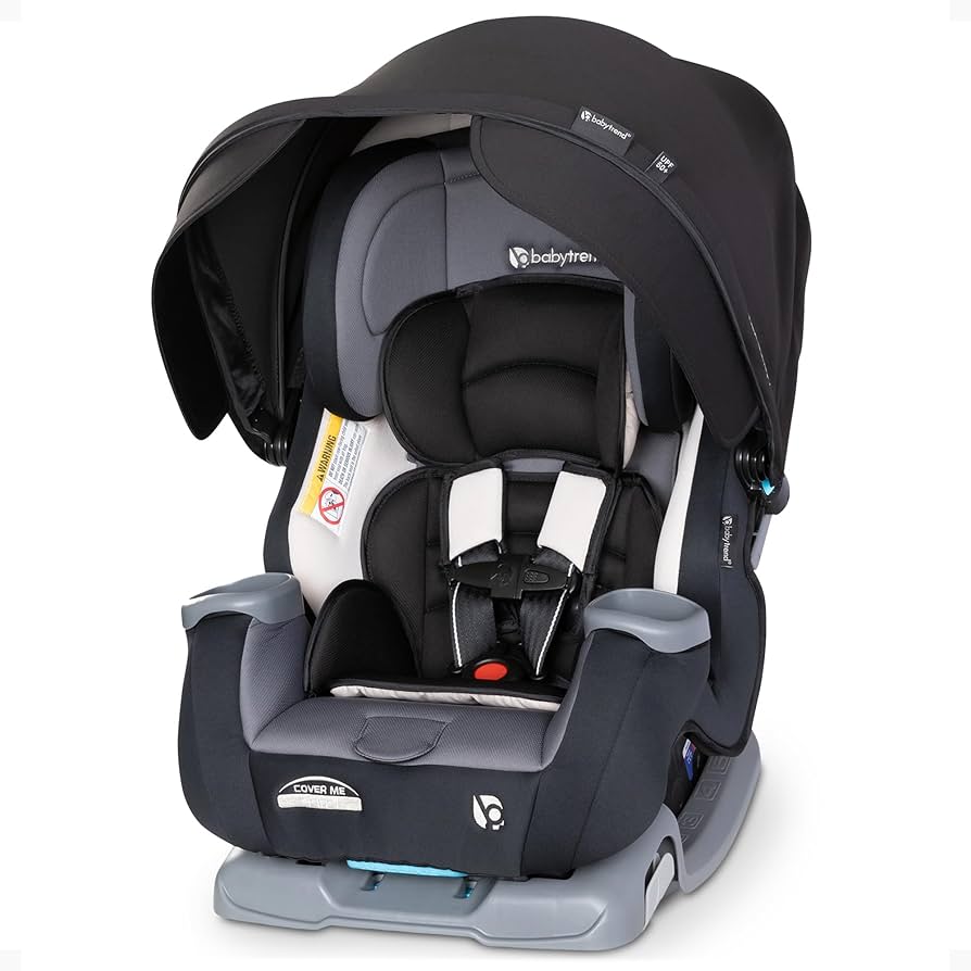Baby Trend Cover Me 4-in-1 Convertible Car Seat – Black