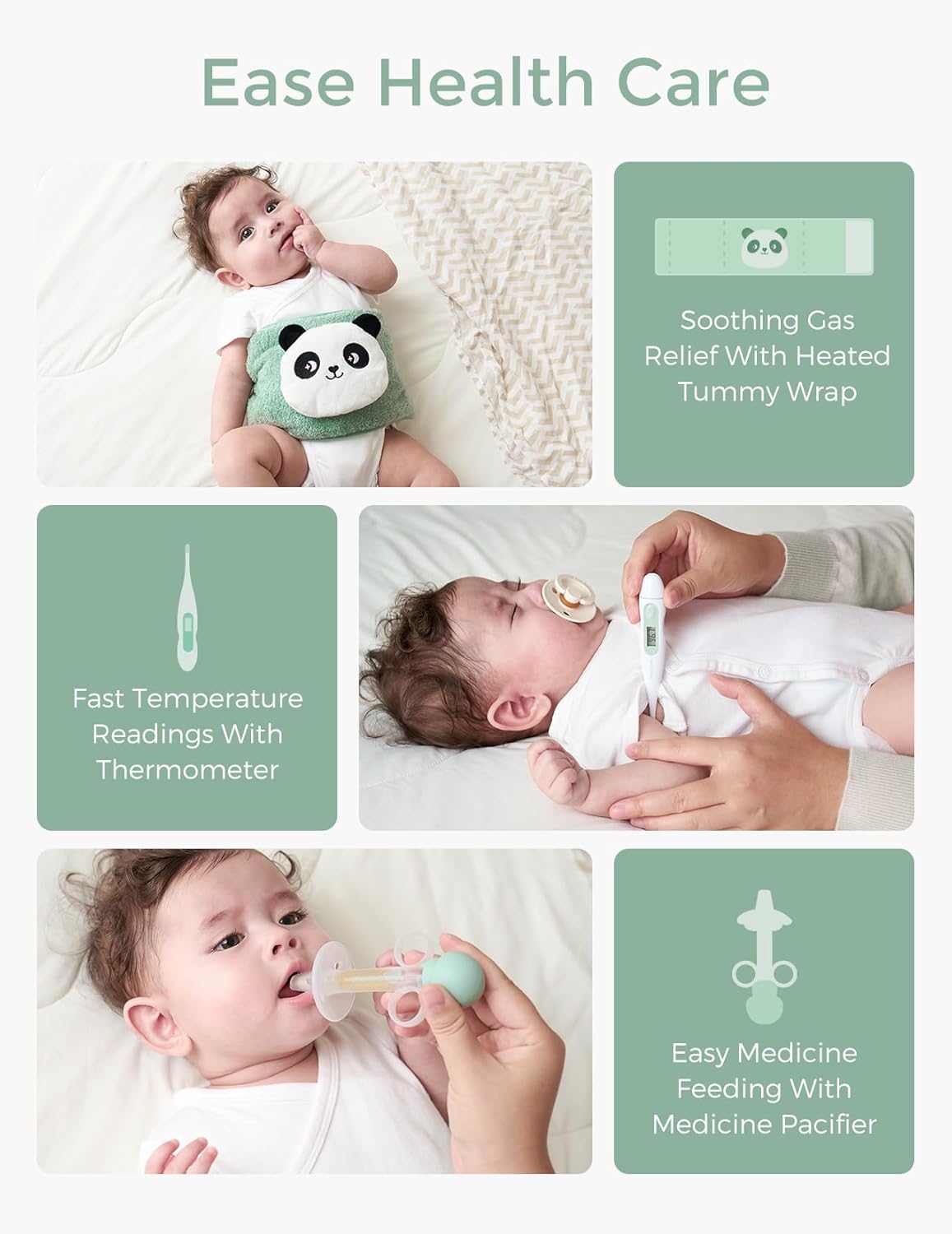 Momcozy Elite Baby Healthcare & Grooming Kit – 10pc All-in-1 Newborn Essentials Gift Set