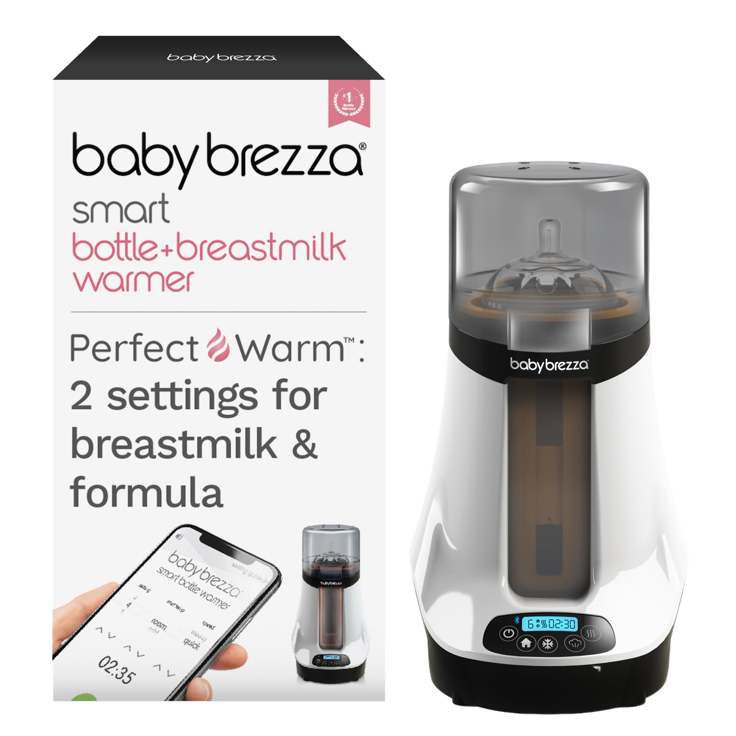 baby brezza safe and smart electric baby bottle sterilizer and dryer