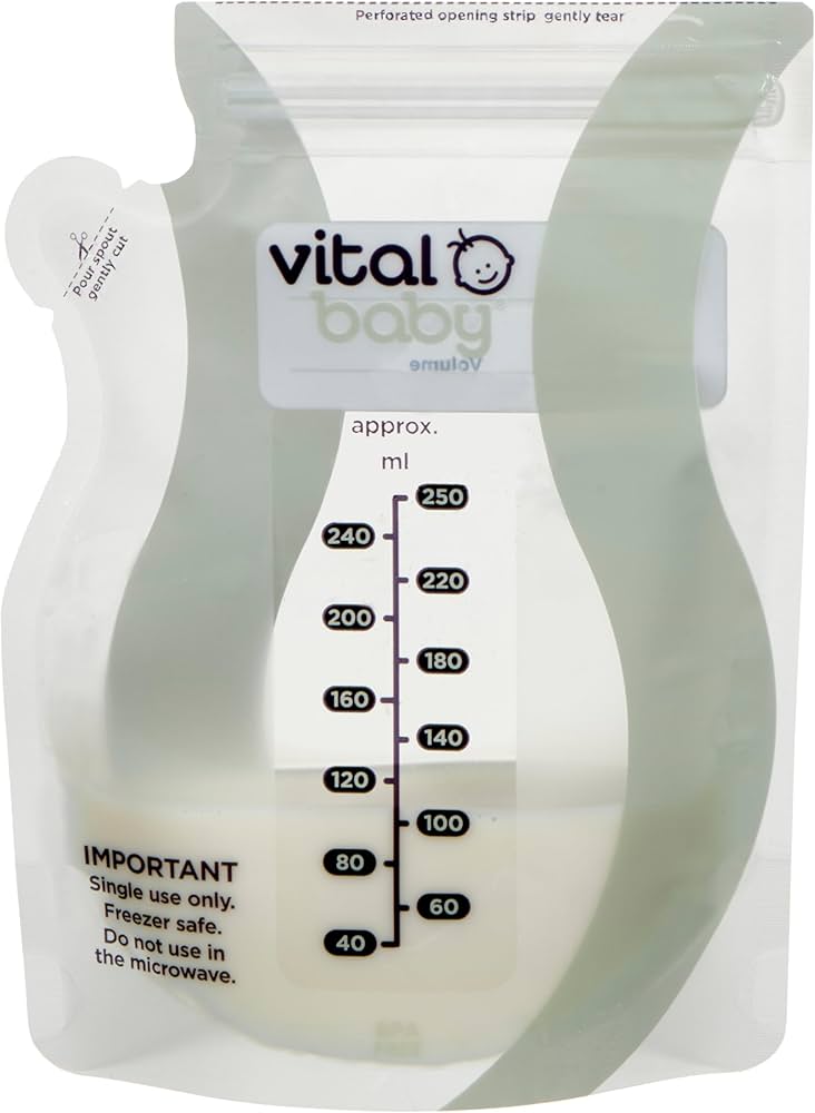 vital baby  breast milk storage bags 30pk