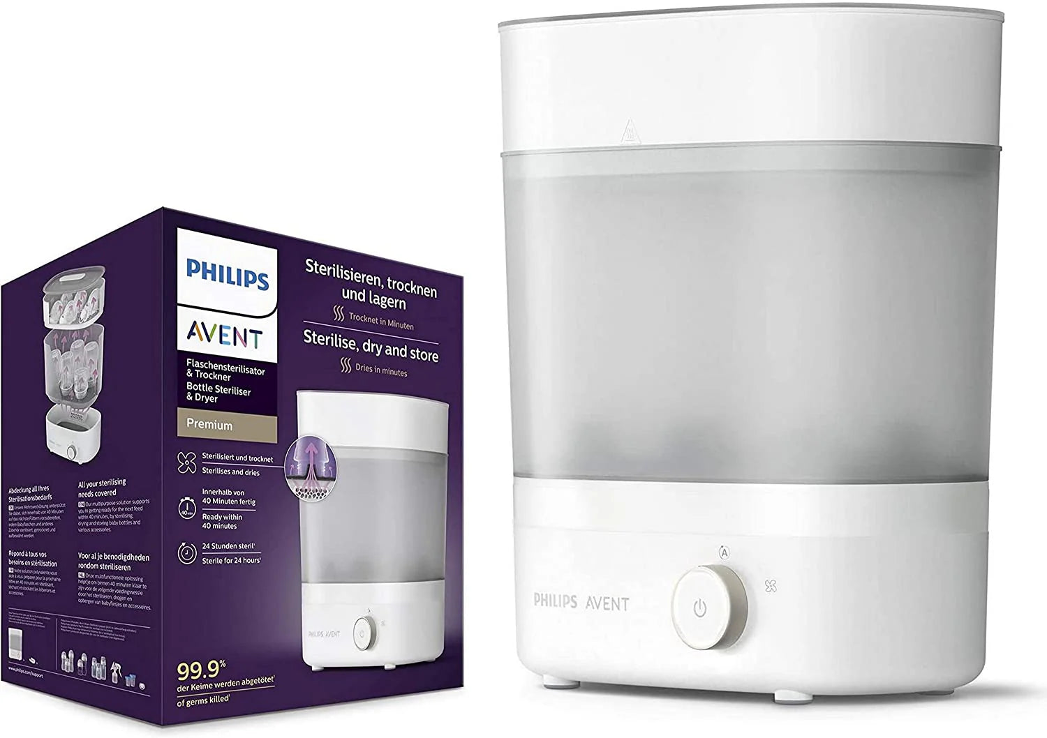 philips avent bottle steriliser and dryer electric sterilizer