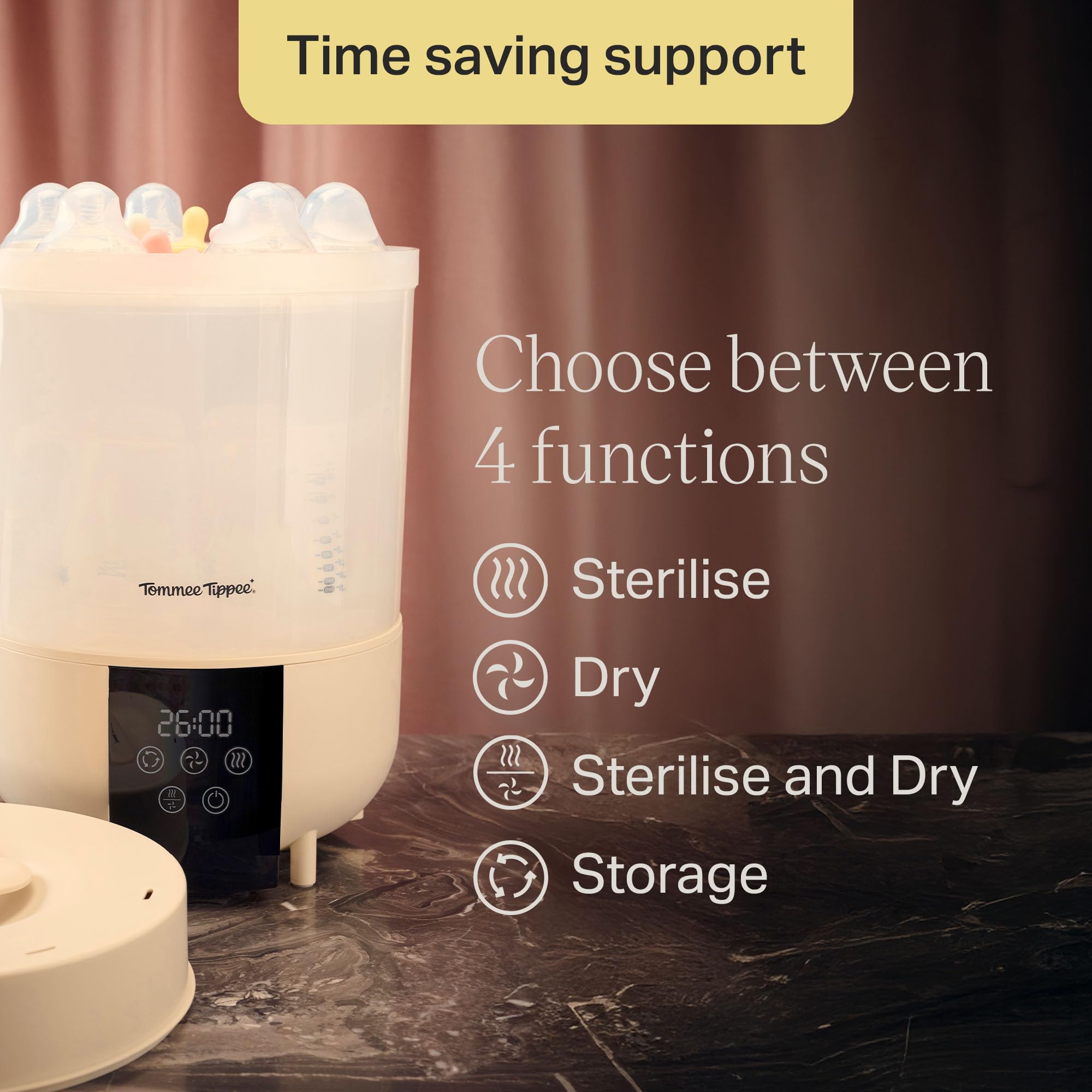 tommee tippee quick dry electric steriliser
