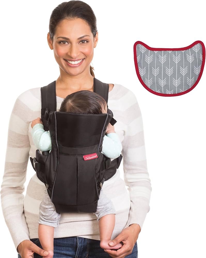 infantino swift classic carrier black