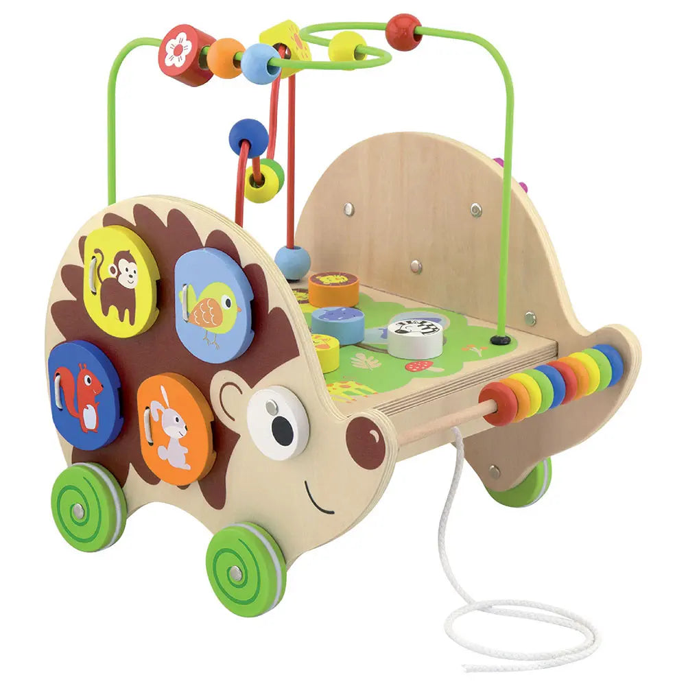 Viga Pull Along Activity Hedgehog