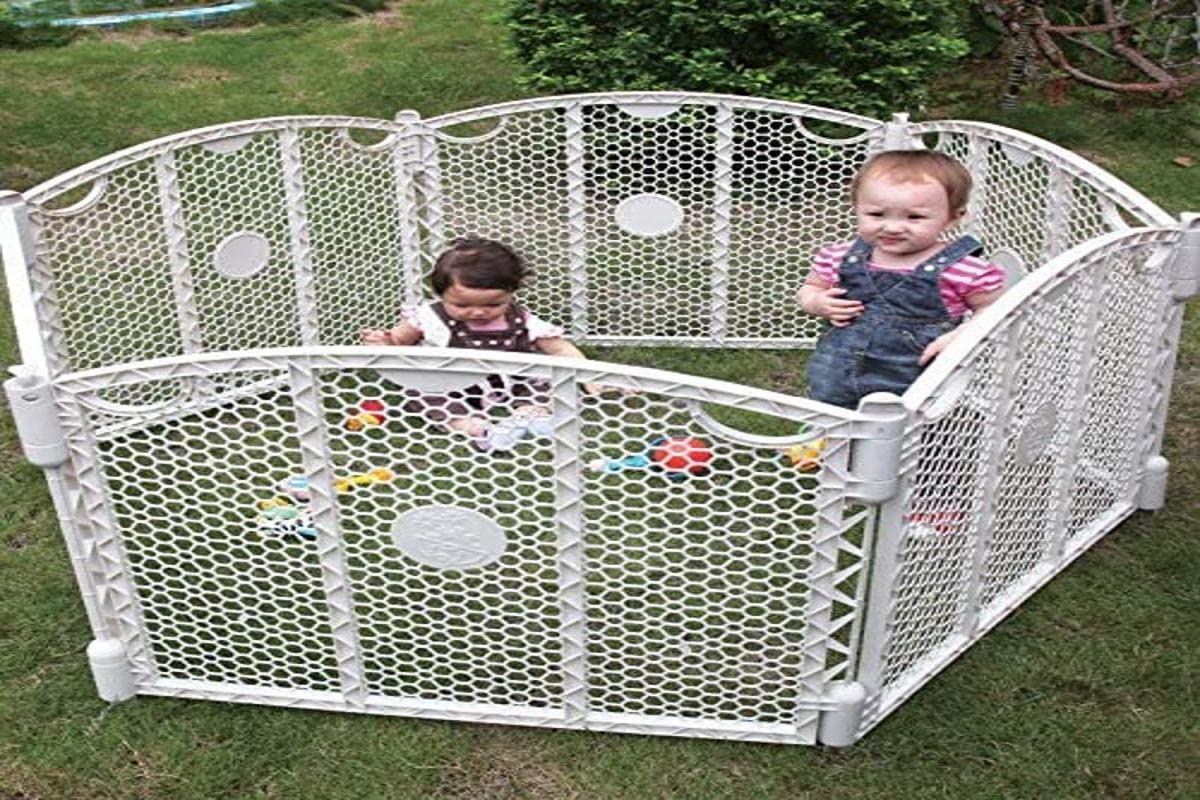 spuddies baby play yard playpen safety play area