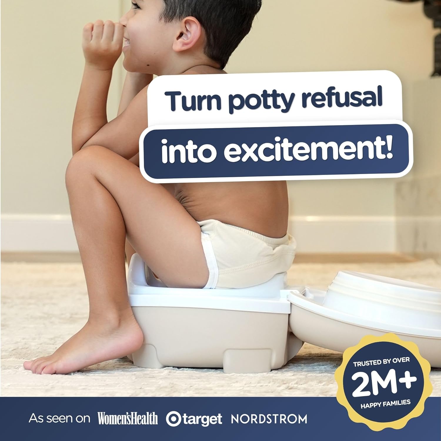 My Carry Potty Travel Potty Natural Beige