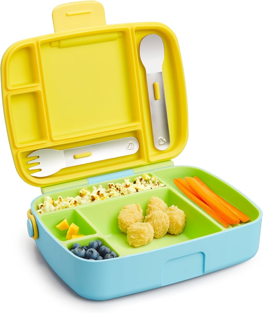 munchkin lunch bento box green