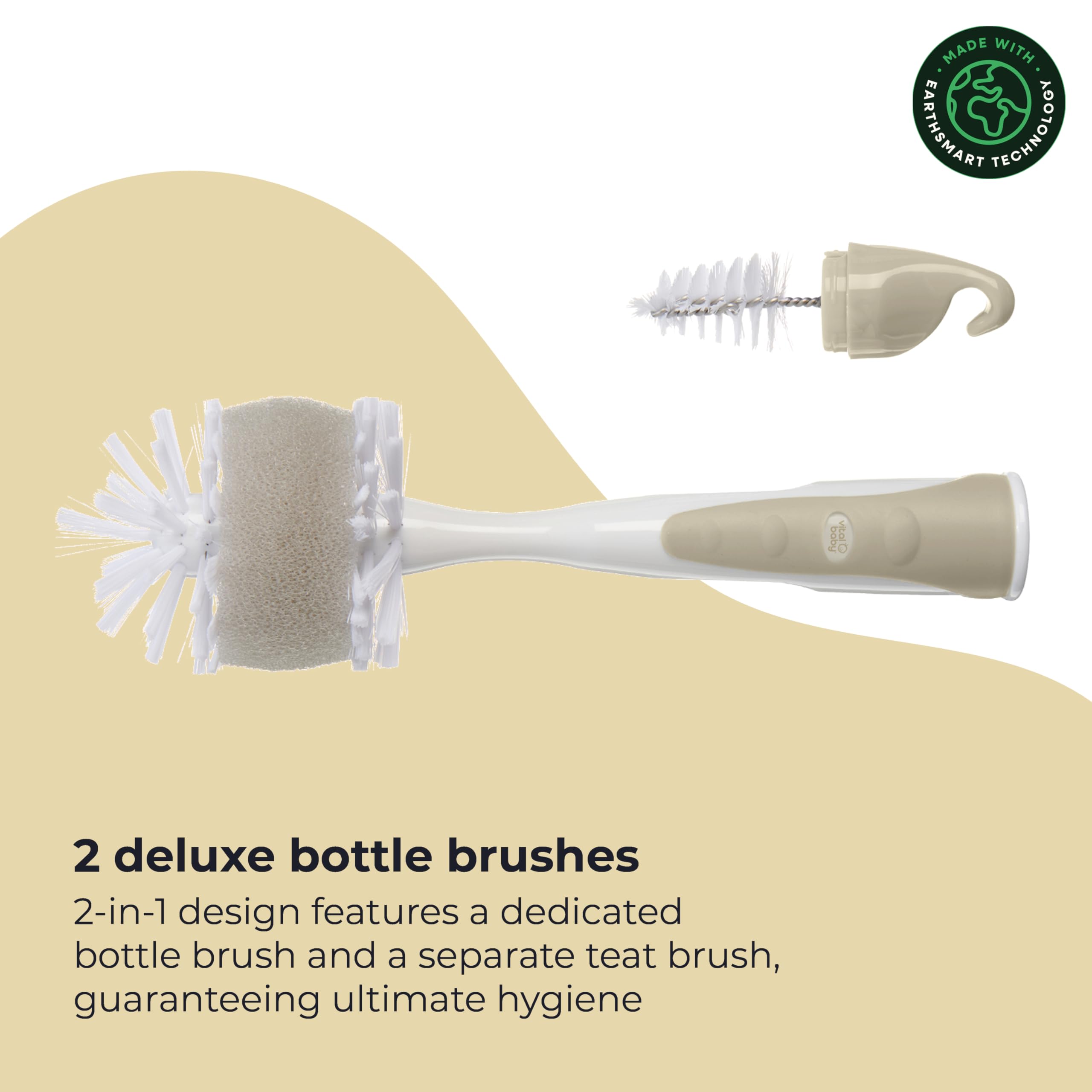 vital baby  deluxe bottle brush