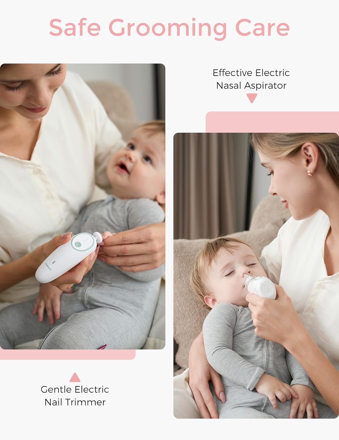 Momcozy Elite Baby Healthcare & Grooming Kit – 10pc All-in-1 Newborn Essentials Gift Set