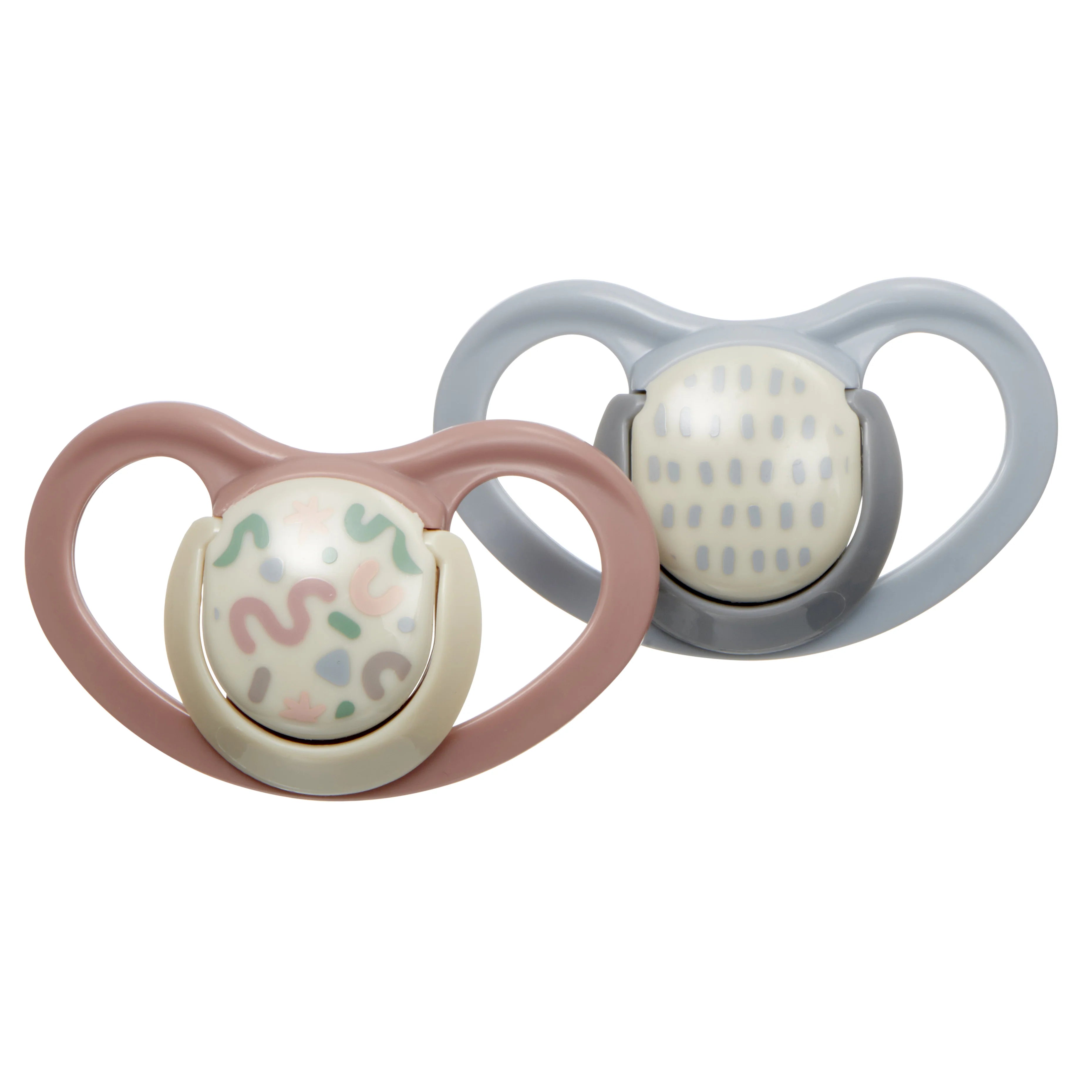 vital baby airflow soother 6 to 18 months 2 pack with steriliser case