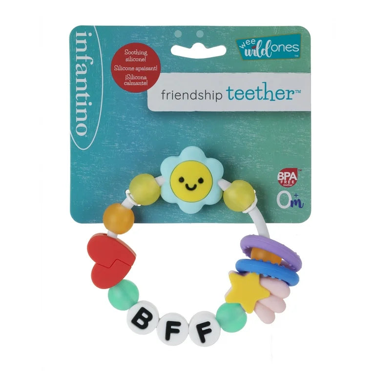 infantino friendship teether silicone
