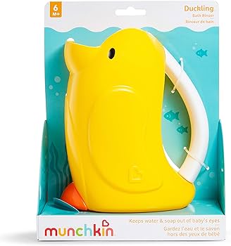 munchkin duckling bath rinser