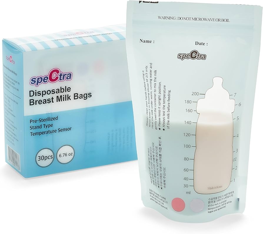 spectra breast milk storage bags 30 pack
