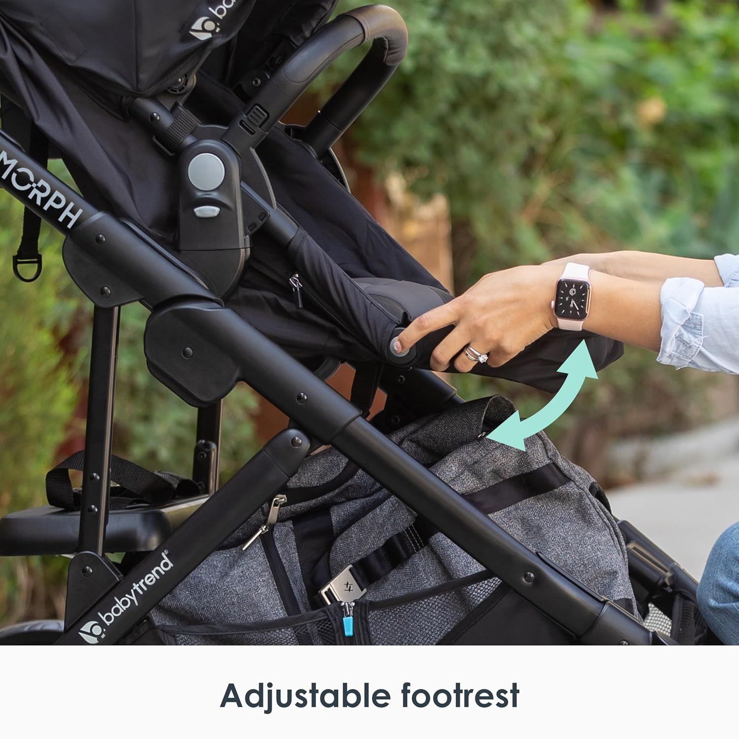 Baby Trend Morph Single-to-Double Modular Stroller – Dash Black