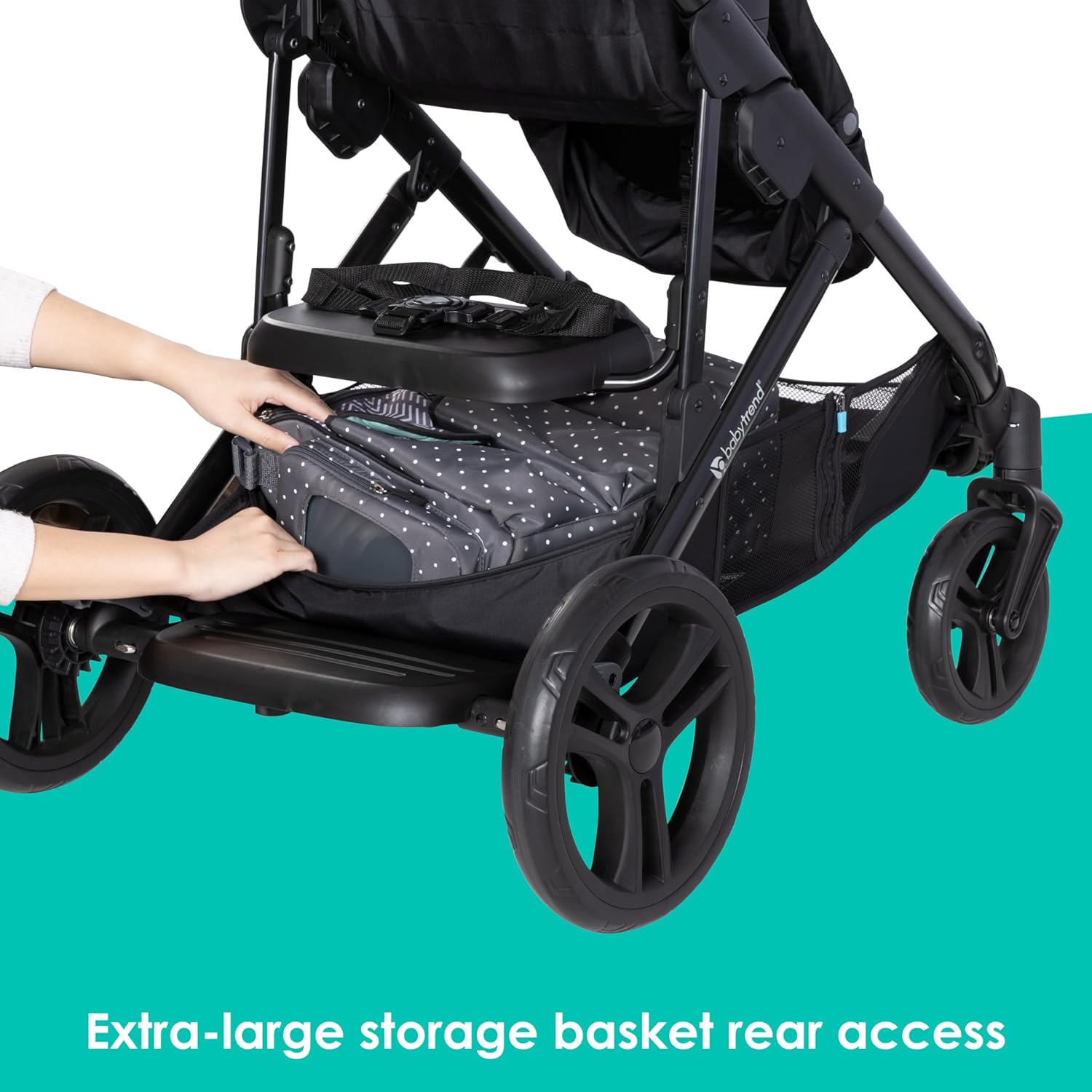 Baby Trend Morph Single-to-Double Modular Stroller – Dash Black