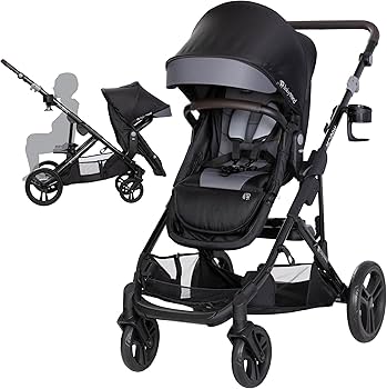 Baby Trend Morph Single-to-Double Modular Stroller – Dash Black