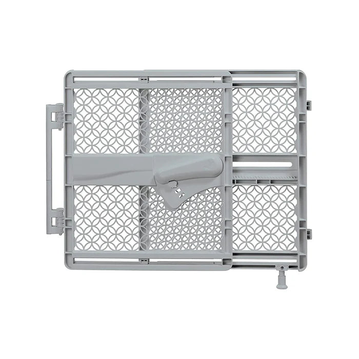 summer infant indoor and outdoor safety gate grey baby barrier