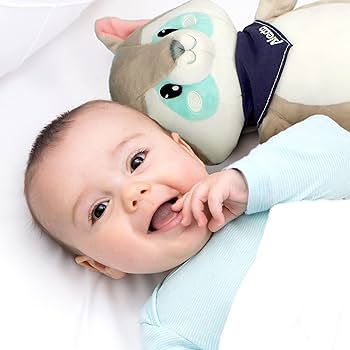 alecto musical toy raccoon baby plush lullaby toy