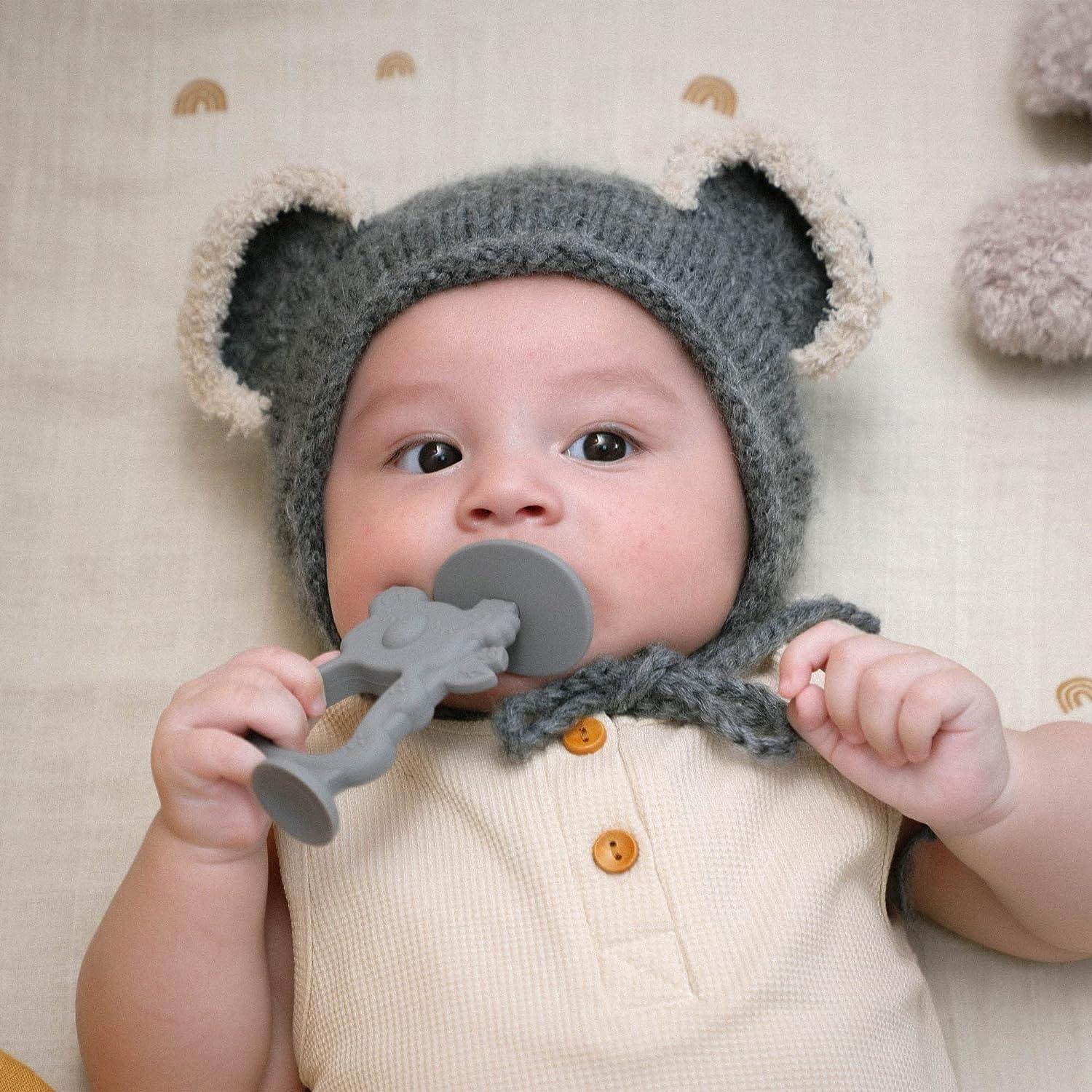 Moonkie 2-in-1 Koala Teether – Teething & Brushing in One (6M+)