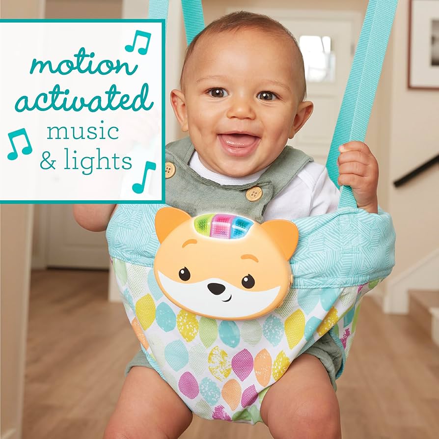 infantino 2 in 1 doorway jumper fox 2 in 1