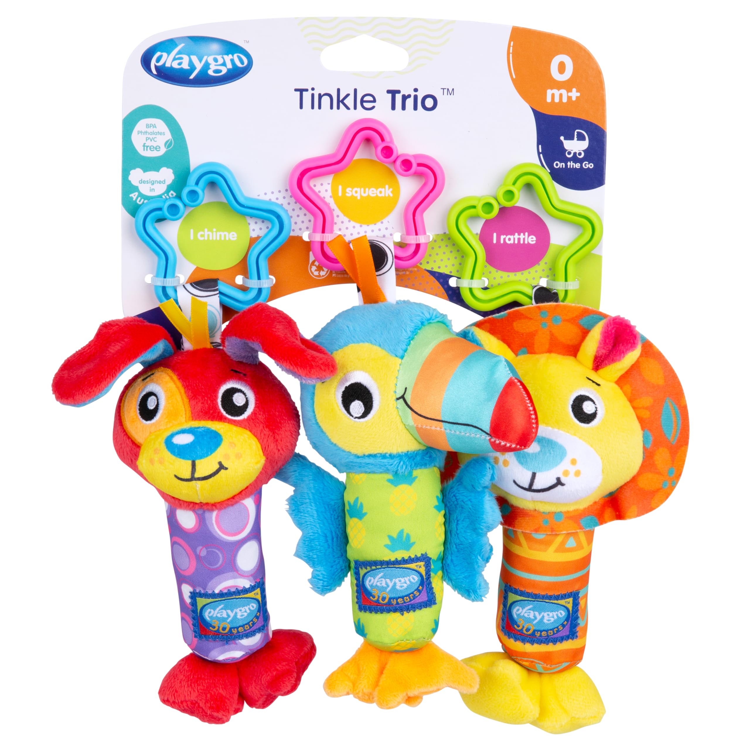 playgro tinkle trio