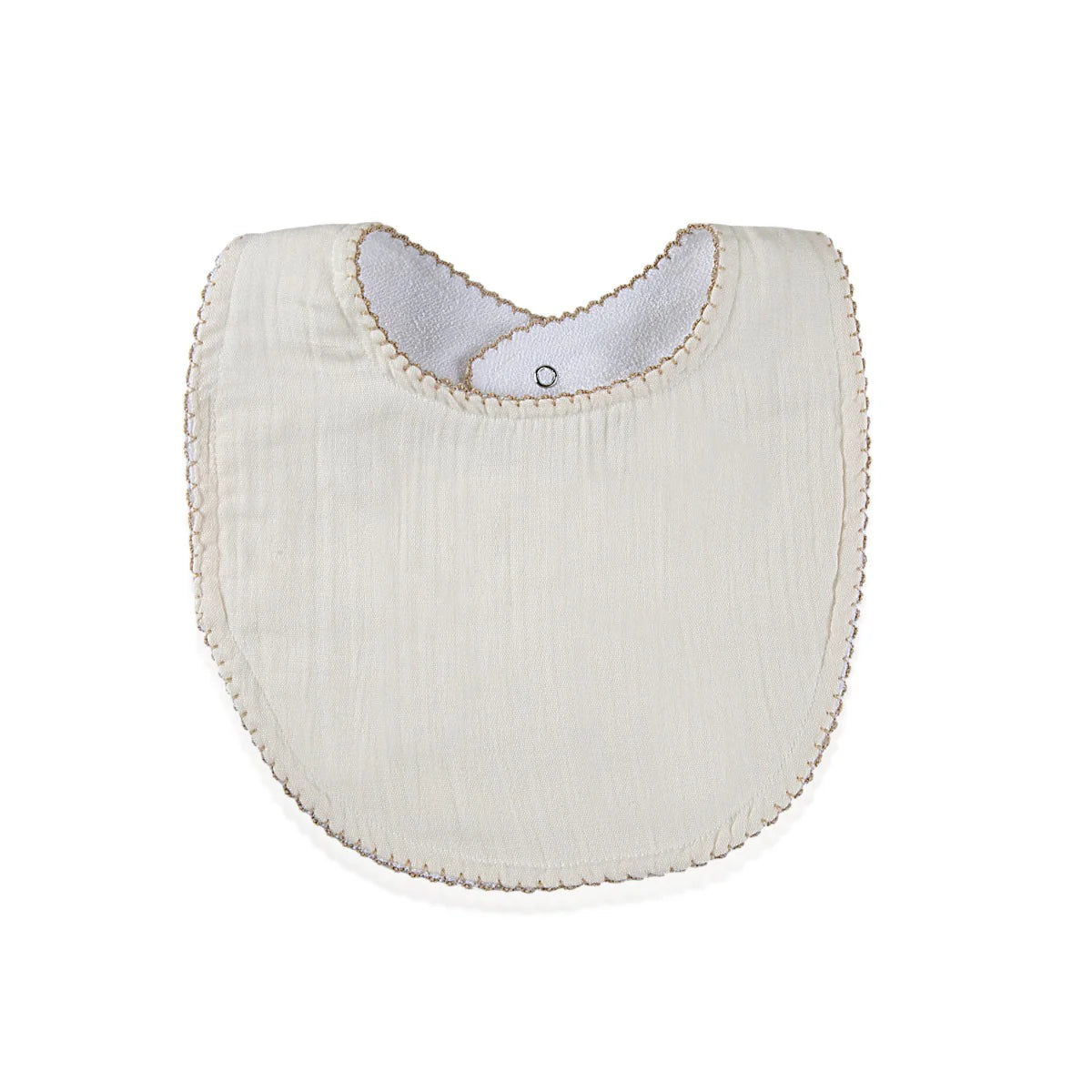 babyjem muslin baby bib salmon drool bib