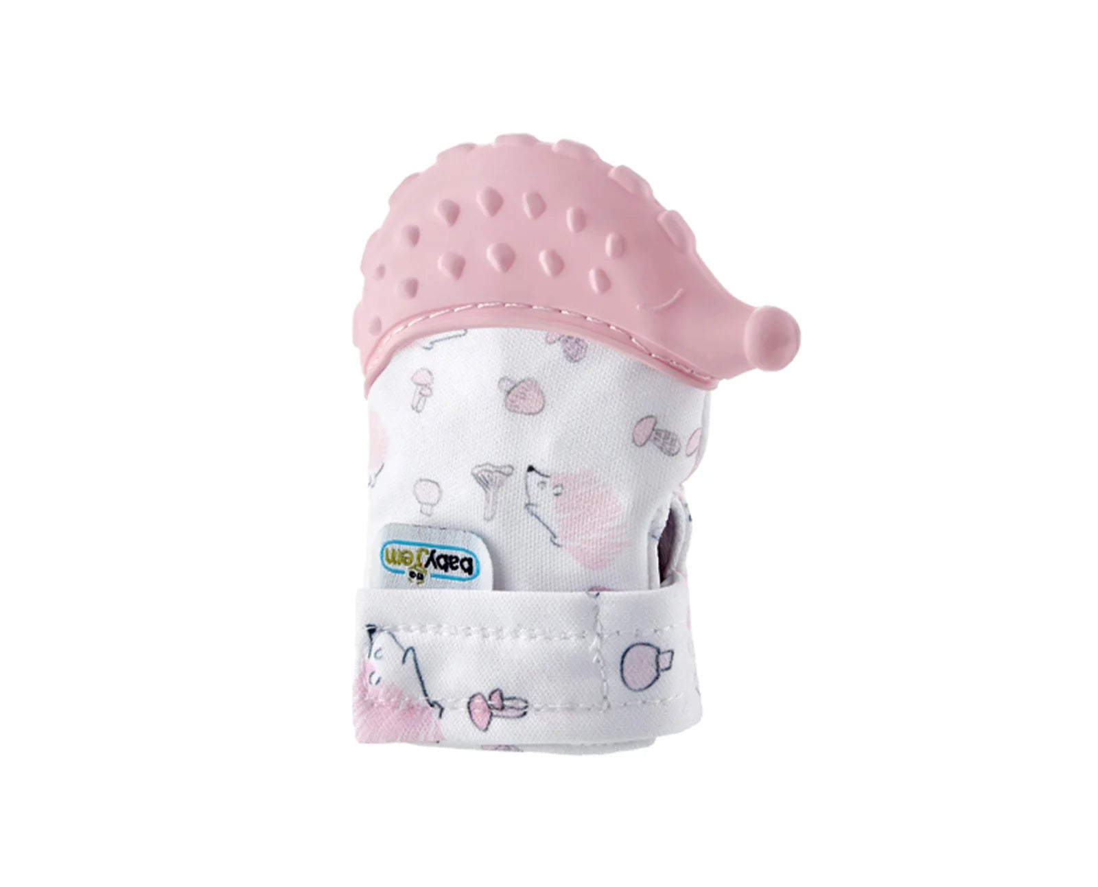 babyjem teethering gloves/hedgehog