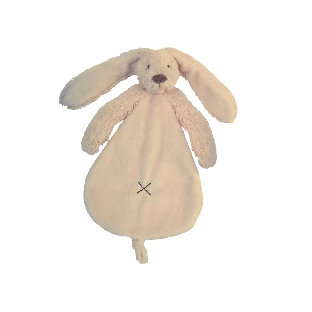 happy horse rabbit richie comforter soft toy beige security blanket