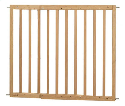 quax wooden safety gate twister natural baby gate