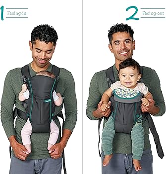 infantino swift classic carrier grey with pocket