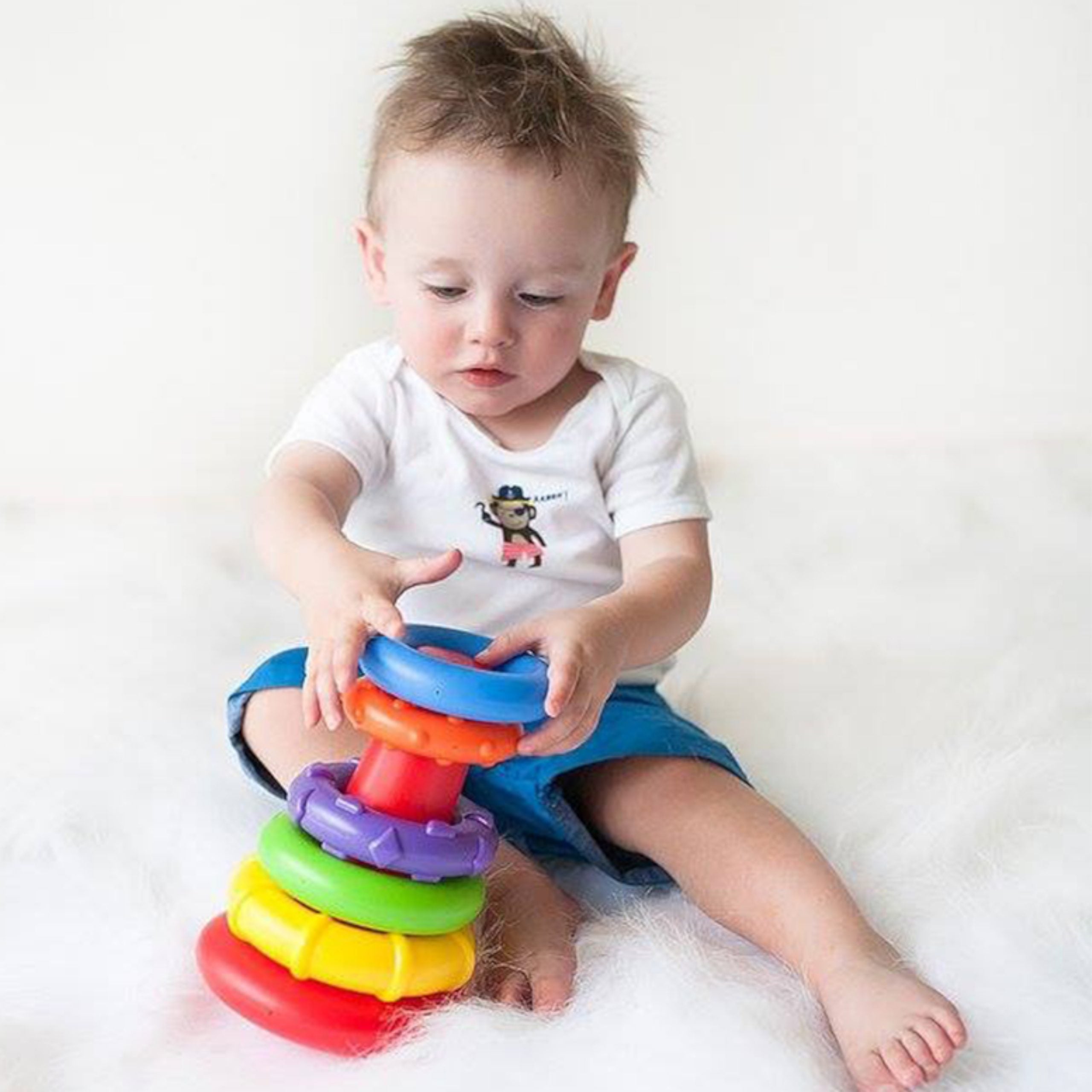 playgro sort and stack tower