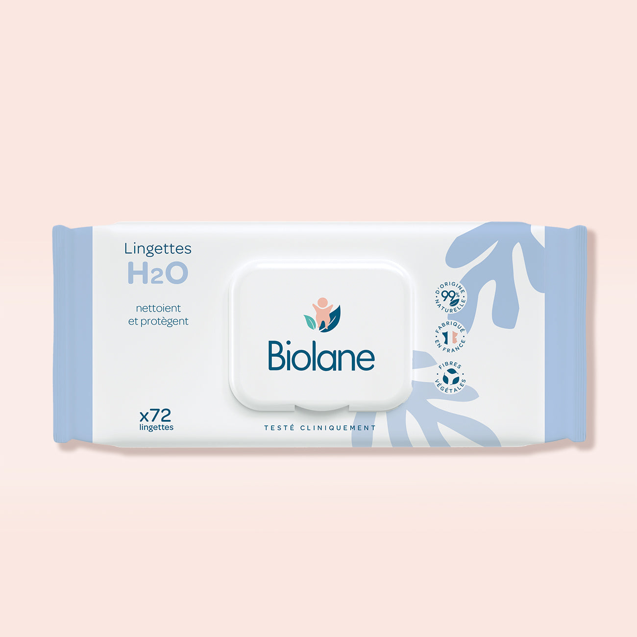 biolane cleansing water wipes 72 pack baby wipes
