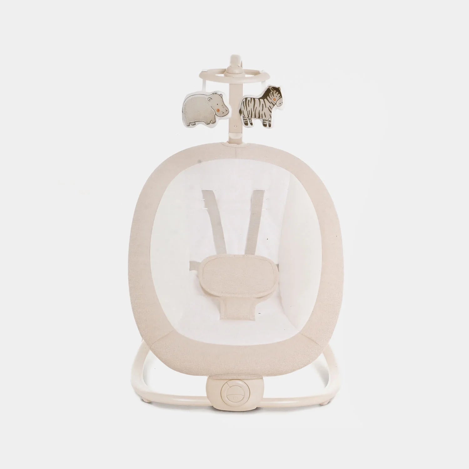 Mastela Fold Up Baby Rocker | Portable Infant Bouncer with Soothing Vibrations & Toy Bar