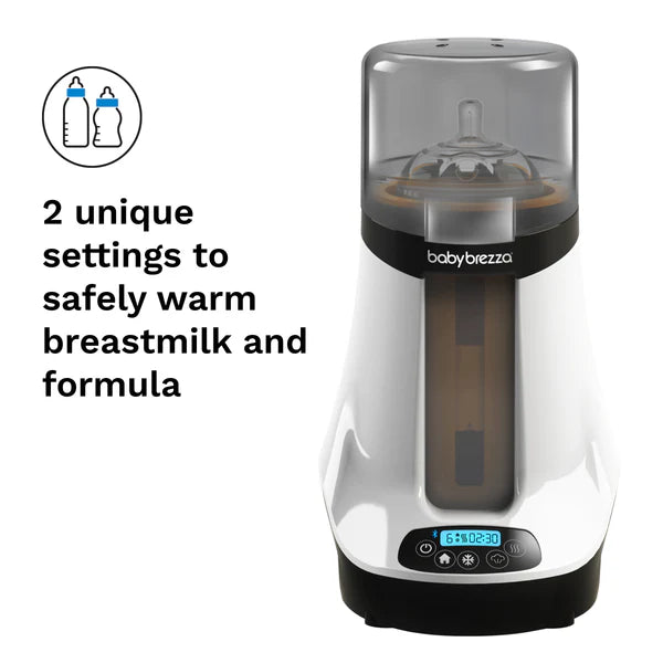 baby brezza safe and smart electric baby bottle sterilizer and dryer