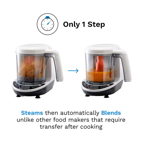 baby brezza one step food maker deluxe